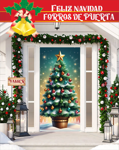 Forro Navideño: Dale a tu Puerta el Protagonismo de la Navidad OFERTA POR TIEMPO LIMITADO