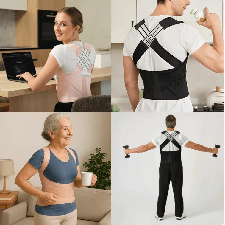 Kit Anti Joroba: Corrector de espalda + Guía de Entrenamiento Postural 👨‍💻🎮 OFERTA 20% OFF 🔥