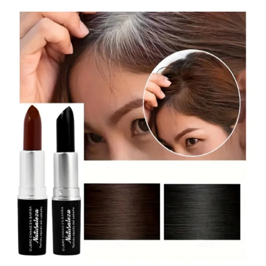 ¿Tienes canas y no tienes tiempo? ¡Cúbrelas en segundos!
