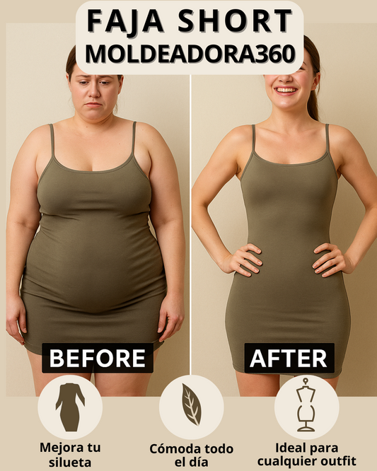 Pantymoldeador Efecto Silueta + Manual curso tu nueva figura en 5 Pasos